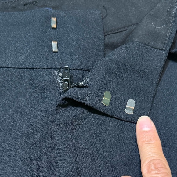 MADEWELL  Stockton culotte pants Size 4 Black - Picture 8 of 9